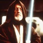 Alec Guinness as Obi-Wan Kenobi in 1977?s ?Star Wars.?